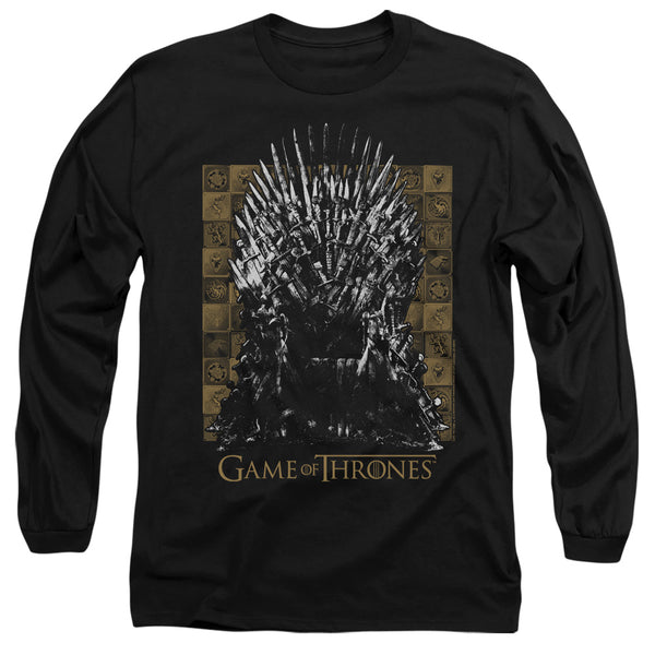 Game Of Thrones - Iron Throne Adult Long Sleeve