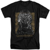 Game Of Thrones - Iron Throne Adult Tall Fit Short Sleeve
