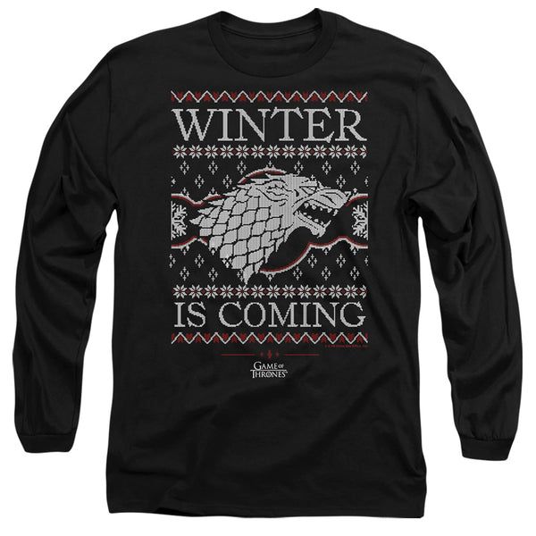 Game Of Thrones - Winter Is Coming Ugly Christmas Adult Long Sleeve