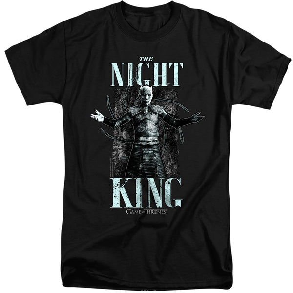 Game Of Thrones - The Night King Adult Tall Fit Short Sleeve