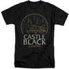Game Of Thrones - Castle Black Adult Tall Fit Short Sleeve
