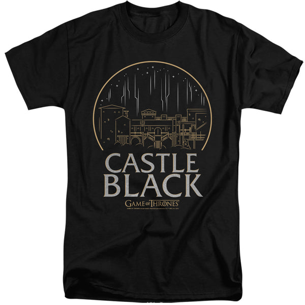 Game Of Thrones - Castle Black Adult Tall Fit Short Sleeve