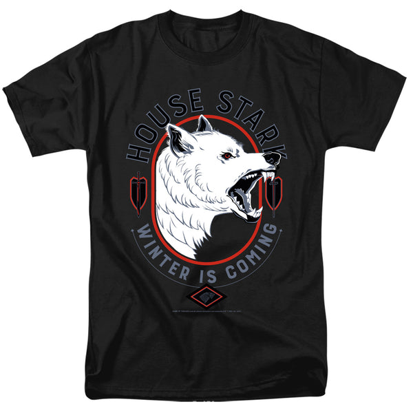Game Of Thrones - House Stark Winter Is Coming Adult Regular Fit Short Sleeve