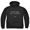Game Of Thrones - Winter Is Coming Text Adult Pullover Hoodie