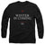 Game Of Thrones - Winter Is Coming Text Adult Long Sleeve