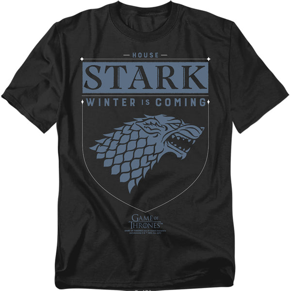 Game Of Thrones - House Stark Sigil Adult Regular Fit Short Sleeve