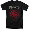 Game Of Thrones - House Targaryen Sigil Adult Tall Fit Short Sleeve
