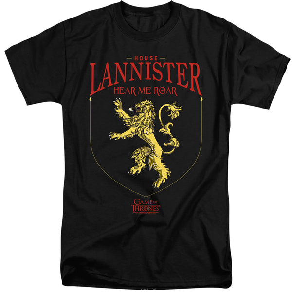 Game Of Thrones - House Lannister Sigil Adult Tall Fit Short Sleeve