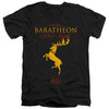 Game Of Thrones - House Baratheon Sigil Adult Slim Fit V Neck Cotton