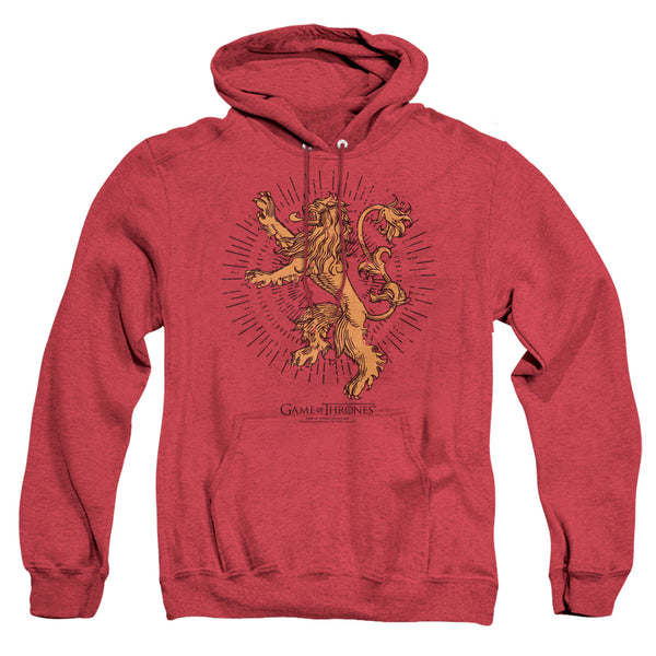 Game Of Thrones - Lannister Burst Sigil Adult Heather Hoodie