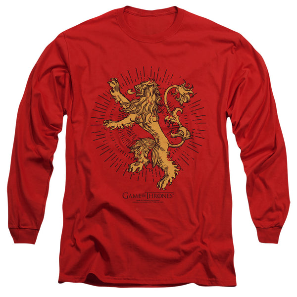 Game Of Thrones - Lannister Burst Sigil Adult Long Sleeve