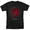 Game Of Thrones - Targaryen Burst Sigil Adult Regular Fit Short Sleeve