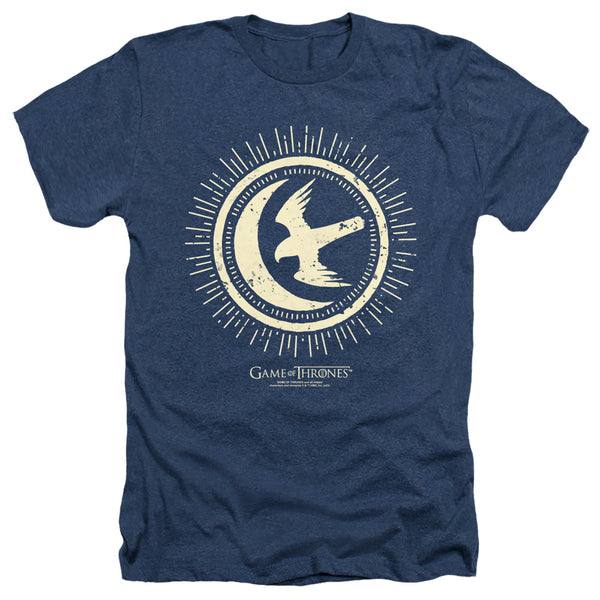 Game Of Thrones - Arryn Burst Sigil Adult Regular Fit Heather Short Sleeve