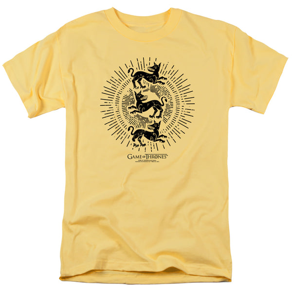 Game Of Thrones - Clegane Burst Sigil Adult Regular Fit Short Sleeve