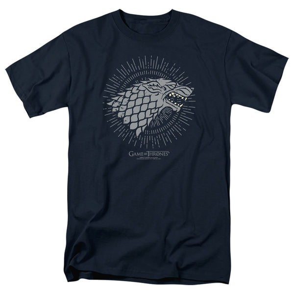 Game Of Thrones - Stark Burst Sigils Adult Regular Fit Short Sleeve