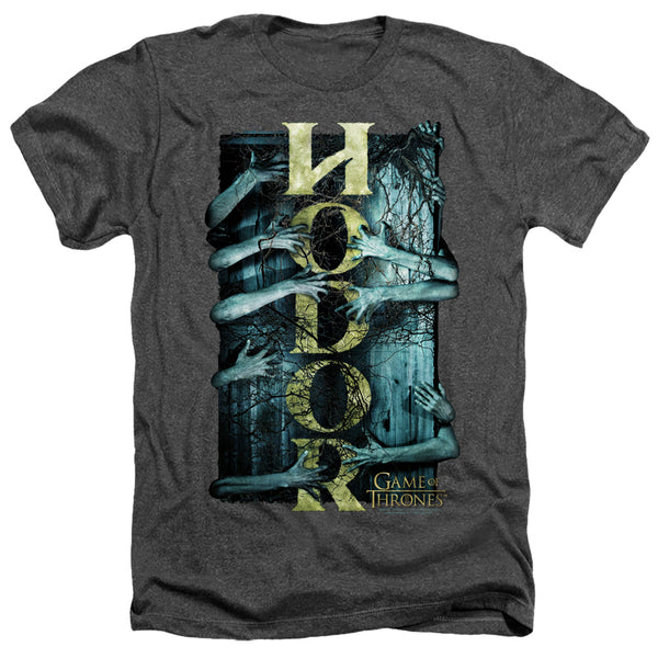 Game Of Thrones - Hodor Adult Regular Fit Heather Short Sleeve