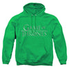 Game Of Thrones - Chrome Logo Adult Pullover Hoodie