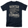 Game Of Thrones - Winter Is Coming Adult Regular Fit Short Sleeve