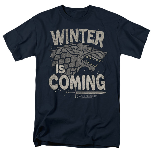 Game Of Thrones - Winter Is Coming Adult Regular Fit Short Sleeve