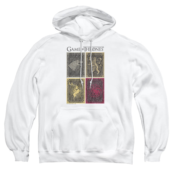 Game Of Thrones - House Squares Adult Pullover Hoodie