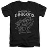 Game Of Thrones - Mother Of Dragons Adult Slim Fit V Neck Cotton