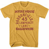 Halloween Myers House Text- S/S Tshirt