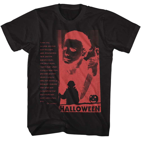 Halloween Blackest Eyes- S/S Tshirt