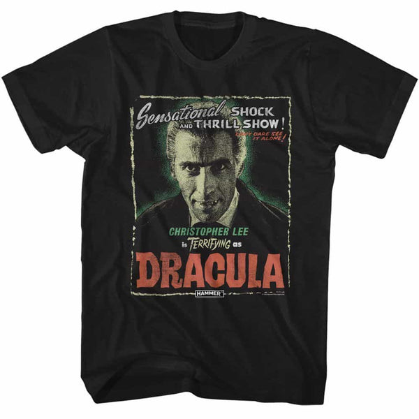 Hammer Horror Lee As Dracula- S/S Tshirt