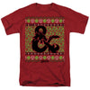Dungeons And Dragons - Ampersand Logo Ugly Christmas Adult Regular Fit Short Sleeve