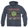 Dungeons And Dragons - 20 Sided Dice Ugly Christmas Adult Heather Hoodie