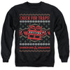 Dungeons And Dragons - Check For Traps Ugly Christmas Adult Crewneck Sweatshirt