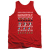 Monopoly - Icons Ugly Christmas Adult Tank Top