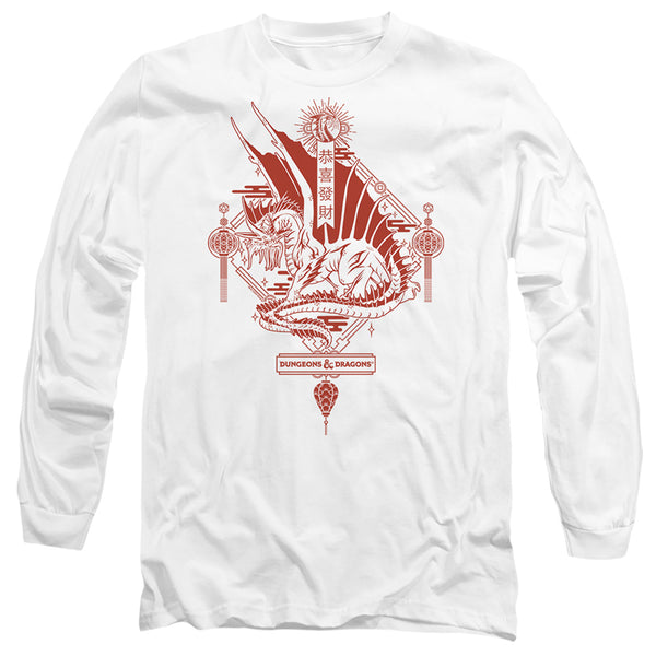 Dungeons And Dragons - Year Of The Dragon Red Lantern Adult Long Sleeve
