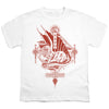 Dungeons And Dragons - Year Of The Dragon Red Lantern Youth Short Sleeve