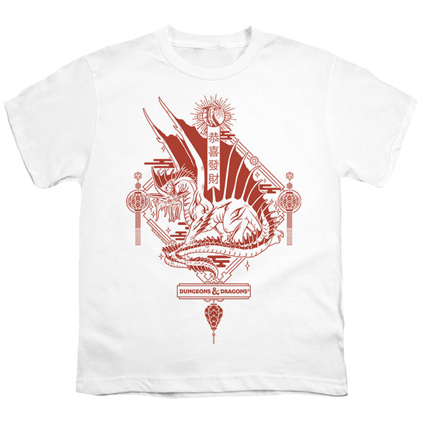Dungeons And Dragons - Year Of The Dragon Red Lantern Youth Short Sleeve