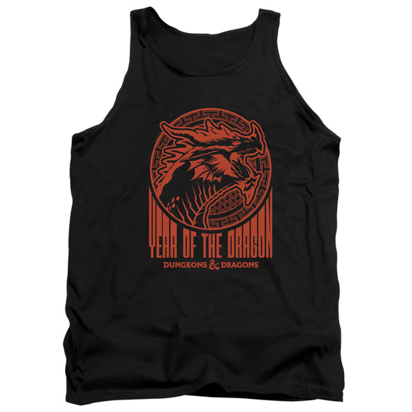 Dungeons And Dragons - Year Of The Dragon Street Red Adult Tank Top