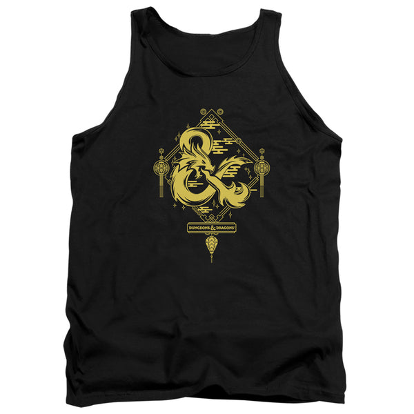 Dungeons And Dragons - Year Of The Dragon Gold Logo Adult Tank Top