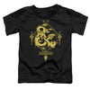 Dungeons And Dragons - Year Of The Dragon Gold Logo Toddler Short Sleeve