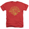 Dungeons And Dragons - Year Of The Dragon Gold Beast Adult Regular Fit Heather Short Sleeve