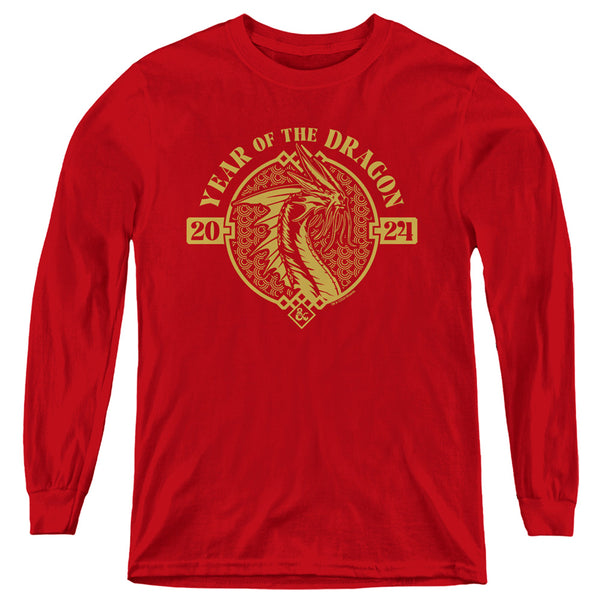 Dungeons And Dragons - Year Of The Dragon Gold Beast L - S Youth