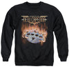 Magic The Gathering - Burning Knuckles With Logo Adult Crewneck Sweatshirt