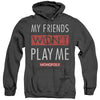 Monopoly - My Friends Adult Heather Hoodie
