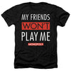 Monopoly - My Friends Adult Regular Fit Heather Short Sleeve