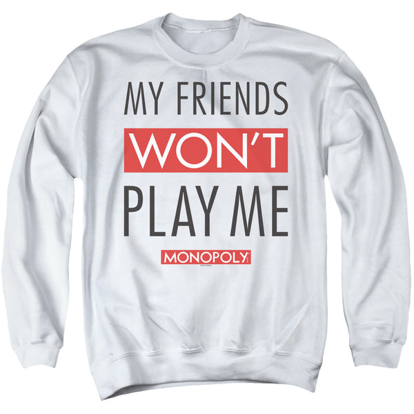 Monopoly - My Friends Adult Crewneck Sweatshirt