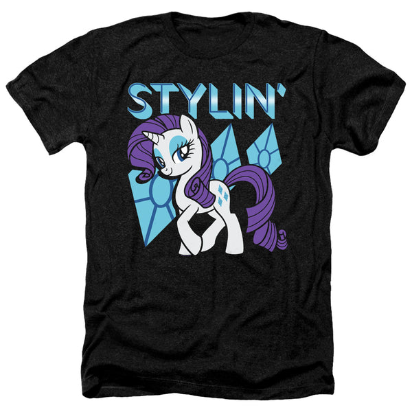 My Little Pony Tv - Stylin Adult Regular Fit Heather Short Sleeve