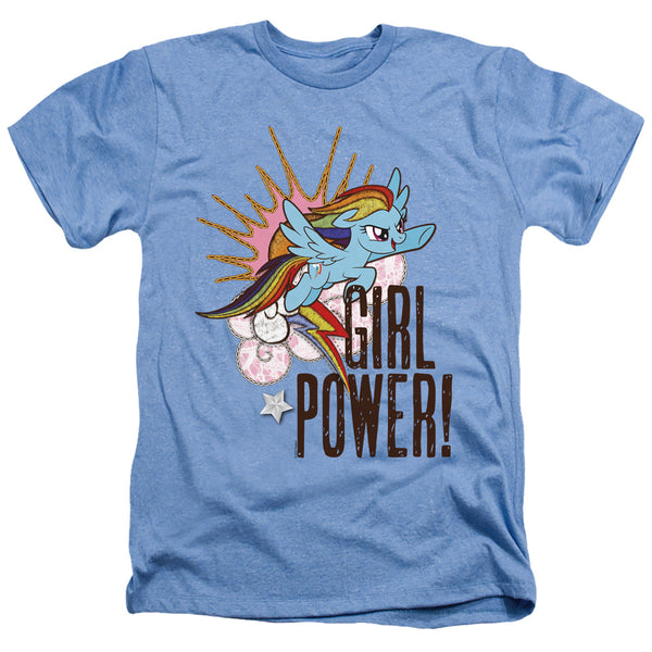My Little Pony Tv - Girl Power Adult Regular Fit Heather Short Sleeve