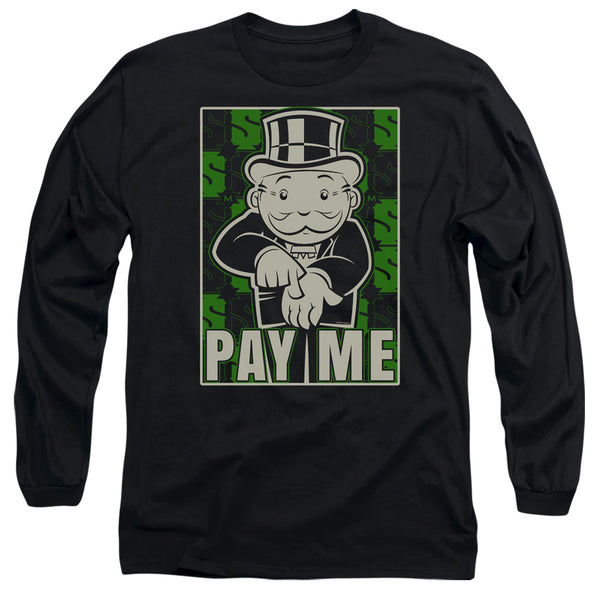Monopoly - Pay Me Adult Long Sleeve