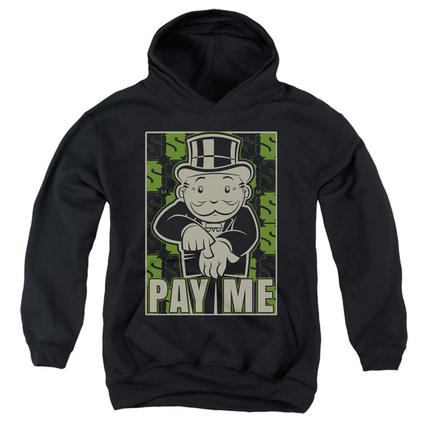 Monopoly - Pay Me Youth Hooded Sweatshirt