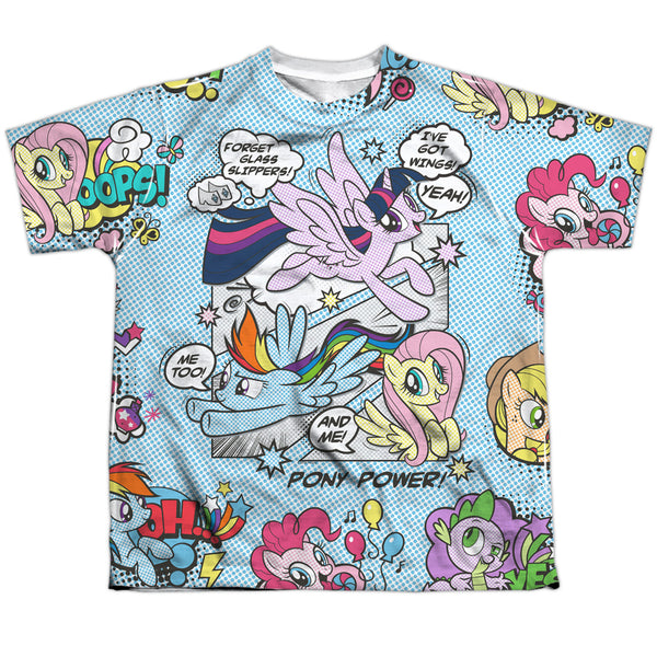 My Little Pony Tv - Pony Comic Youth Short Sleeve 100% Poly