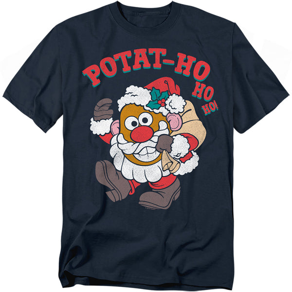 Mr Potato Head - Ho Ho Ho Adult Regular Fit Short Sleeve